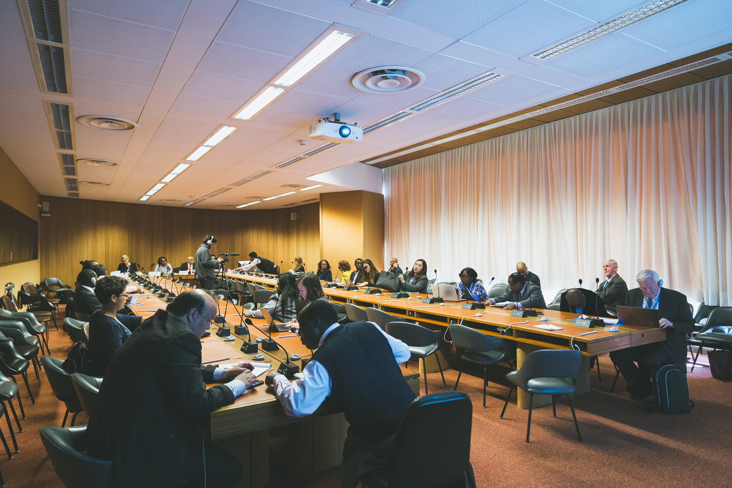Der Eritreische Medienbund Schweiz bei Side Event des Human Rights Council's (HRC mit Vertreterinnen